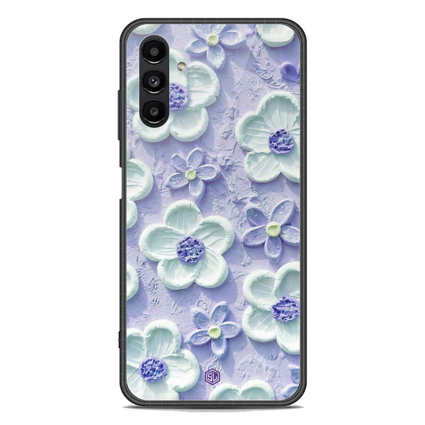 Floral Series Soft Phone Case - Premium Glass Case - Design 4 - Samsung Galaxy A04s