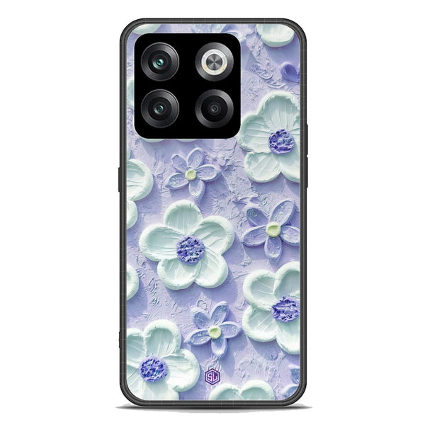 Floral Series Soft Phone Case - Premium Glass Case - Design 4 - OnePlus Ace Pro