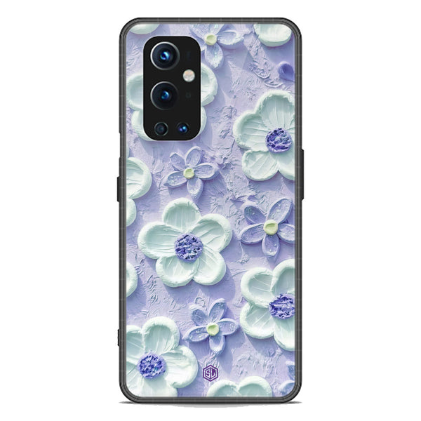 Floral Series Soft Phone Case - Premium Glass Case - Design 4 - OnePlus 9 Pro