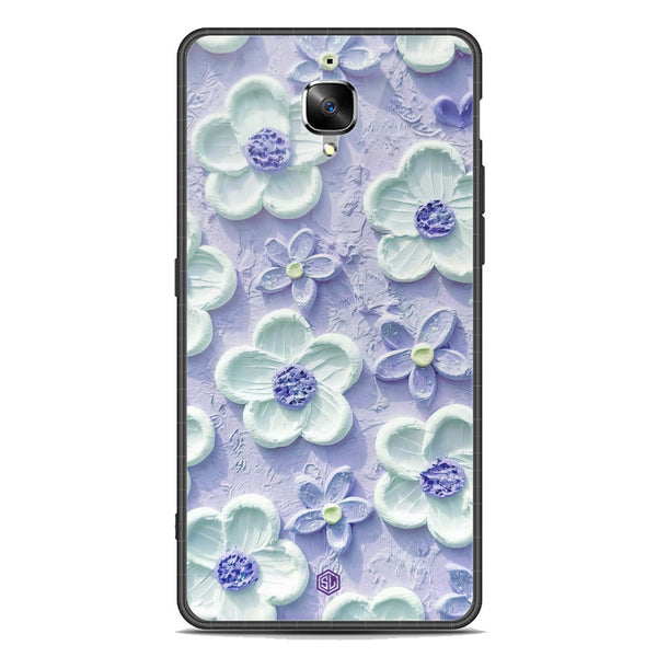 Floral Series Soft Phone Case - Premium Glass Case - Design 4 - OnePlus 3T