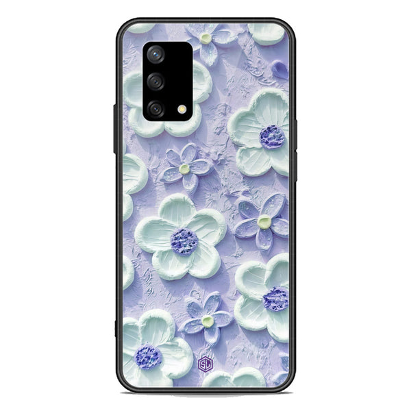 Floral Series Soft Phone Case - Premium Glass Case - Design 4 - Oppo Reno 6 Lite