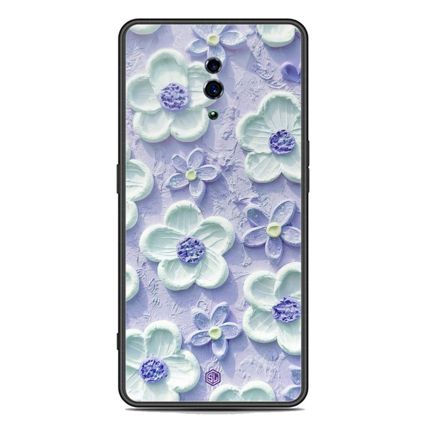 Floral Series Soft Phone Case - Premium Glass Case - Design 4 - Oppo Reno