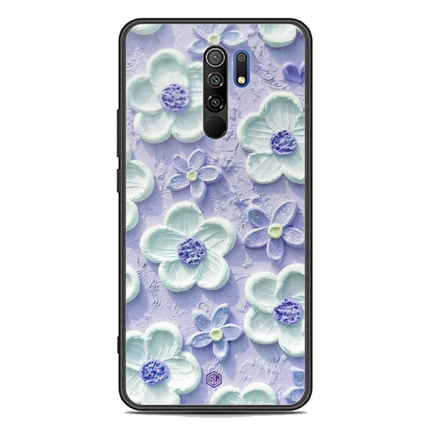 Floral Series Soft Phone Case - Premium Glass Case - Design 4 - Xiaomi Redmi 9 Prime