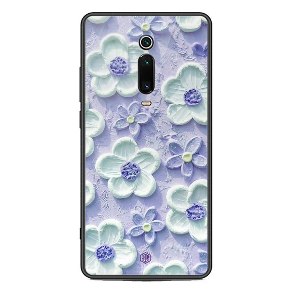 Floral Series Soft Phone Case - Premium Glass Case - Design 4 - Xiaomi Mi 9T Pro