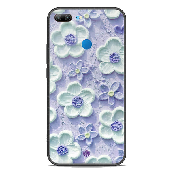 Floral Series Soft Phone Case - Premium Glass Case - Design 4 - Huawei Honor 9 Lite