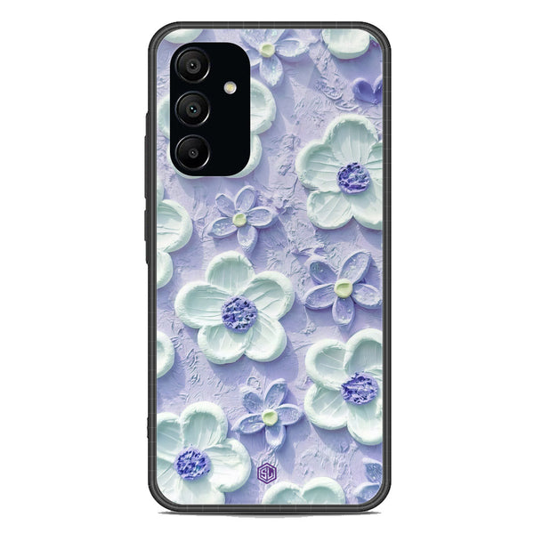 Floral Series Soft Phone Case - Premium Glass Case - Design 4 - Samsung Galaxy A15 5G