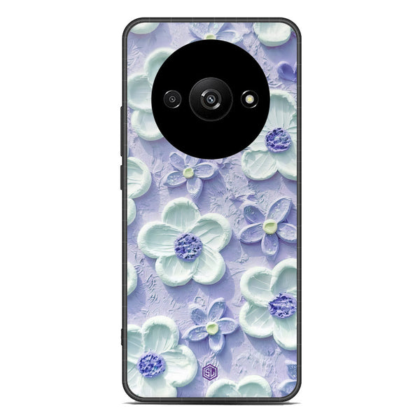 Floral Series Soft Phone Case - Premium Glass Case - Design 4 - Xiaomi Redmi A3