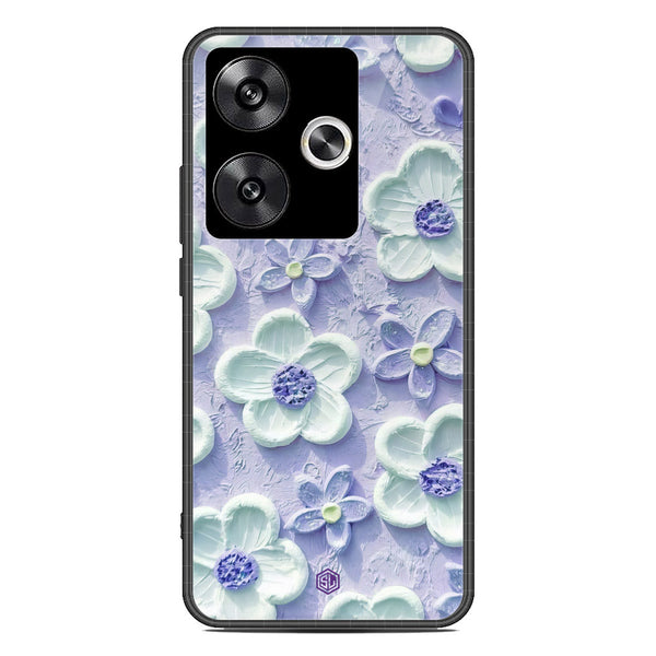 Floral Series Soft Phone Case - Premium Glass Case - Design 4 - Xiaomi Poco F6