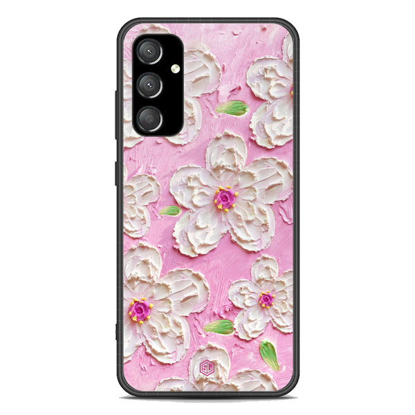 Floral Series Soft Phone Case - Premium Glass Case - Design 5 - Samsung Galaxy A14 5G