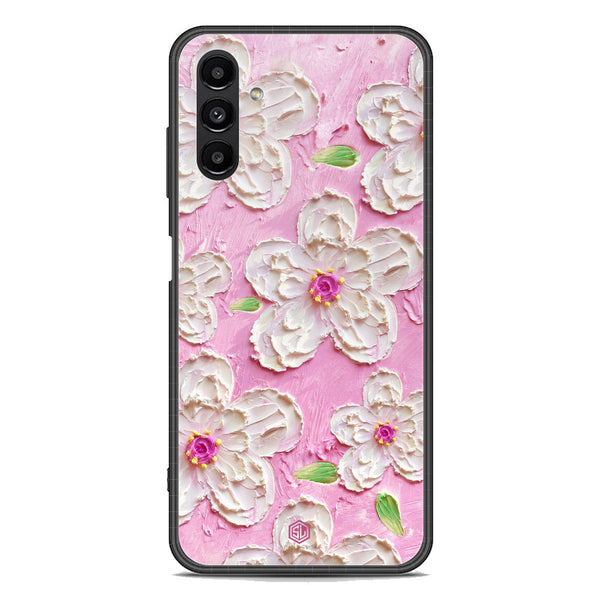 Floral Series Soft Phone Case - Premium Glass Case - Design 5 - Samsung Galaxy A04s