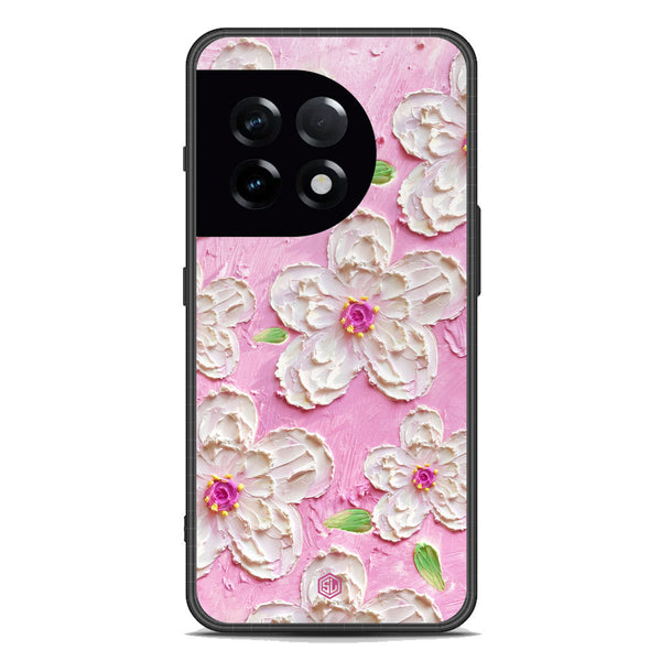 Floral Series Soft Phone Case - Premium Glass Case - Design 5 - OnePlus Ace 2