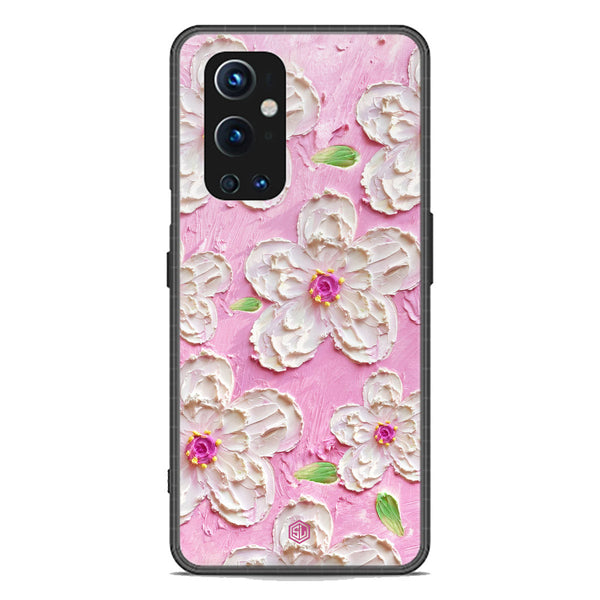 Floral Series Soft Phone Case - Premium Glass Case - Design 5 - OnePlus 9 Pro