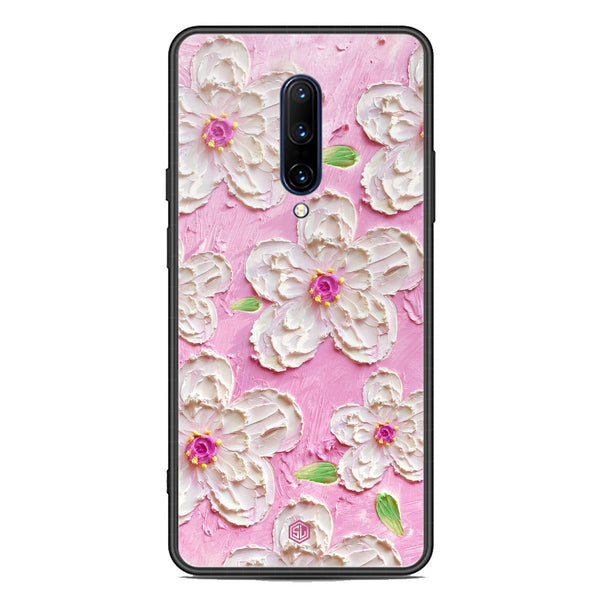 Floral Series Soft Phone Case - Premium Glass Case - Design 5 - OnePlus 7 Pro