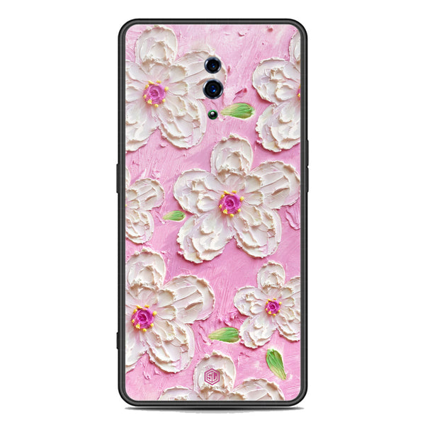 Floral Series Soft Phone Case - Premium Glass Case - Design 5 - Oppo Reno