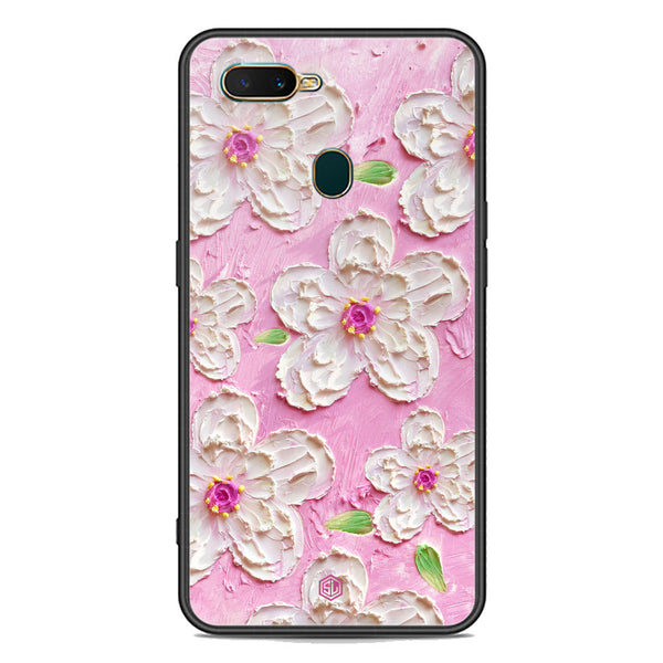 Floral Series Soft Phone Case - Premium Glass Case - Design 5 - Oppo A12s