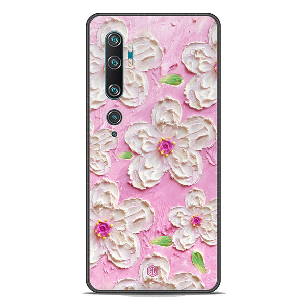 Floral Series Soft Phone Case - Premium Glass Case - Design 5 - Xiaomi Mi Note 10 Pro