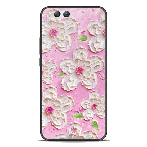 Floral Series Soft Phone Case - Premium Glass Case - Design 5 - Xiaomi Mi 6