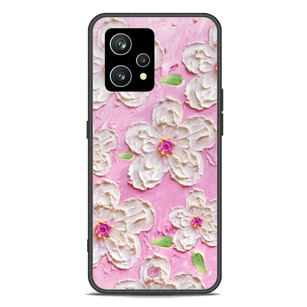 Floral Series Soft Phone Case - Premium Glass Case - Design 5 - Realme Narzo 50 Pro