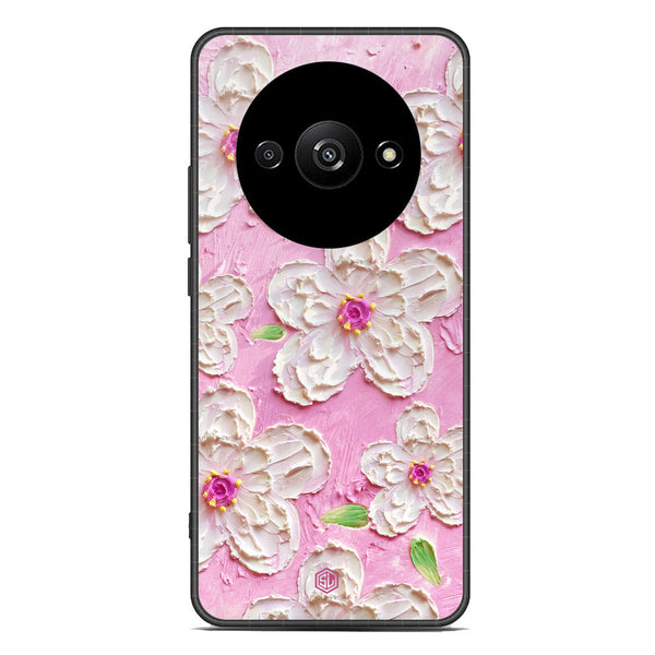 Floral Series Soft Phone Case - Premium Glass Case - Design 5 - Xiaomi Redmi A3