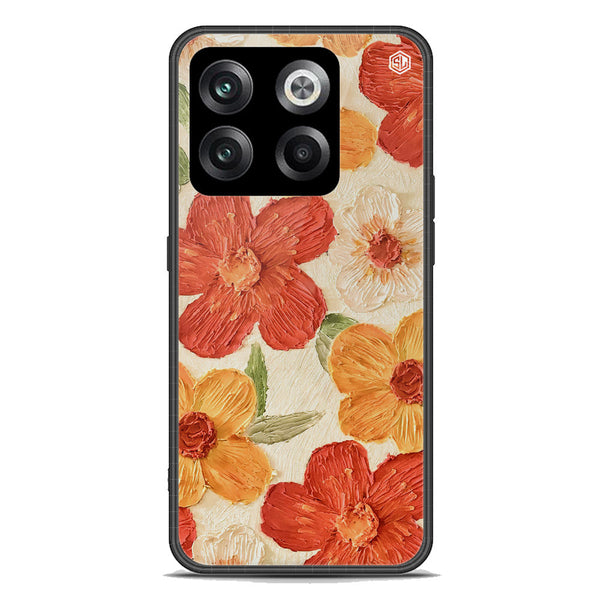 Floral Series Soft Phone Case - Premium Glass Case - Design 6 - OnePlus Ace Pro