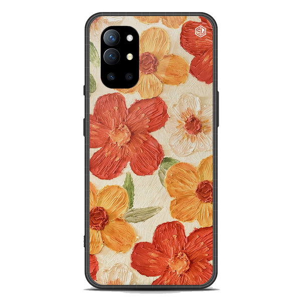 Floral Series Soft Phone Case - Premium Glass Case - Design 6 - OnePlus 9R