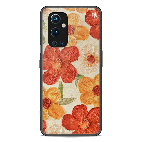 Floral Series Soft Phone Case - Premium Glass Case - Design 6 - OnePlus 9 Pro