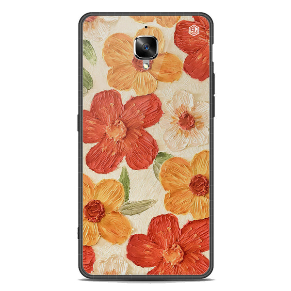 Floral Series Soft Phone Case - Premium Glass Case - Design 6 - OnePlus 3T