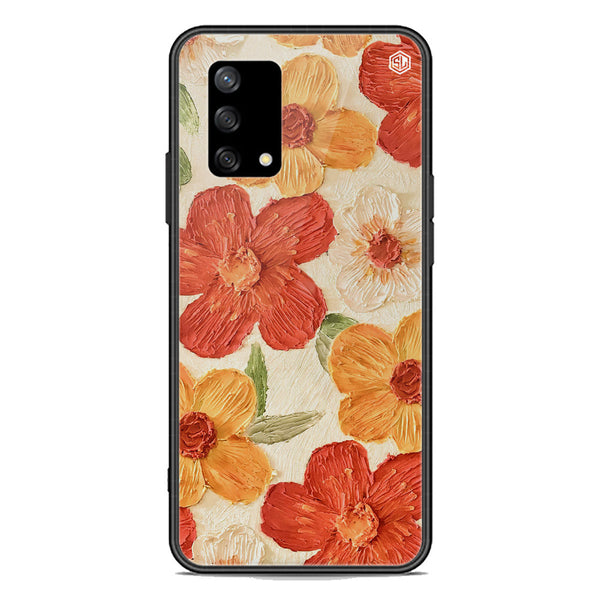 Floral Series Soft Phone Case - Premium Glass Case - Design 6 - Oppo Reno 6 Lite