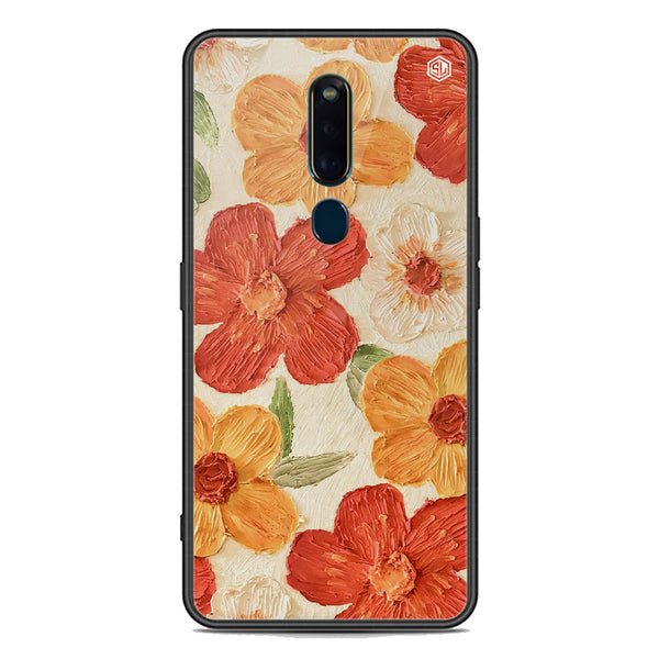 Floral Series Soft Phone Case - Premium Glass Case - Design 6 - Oppo R19