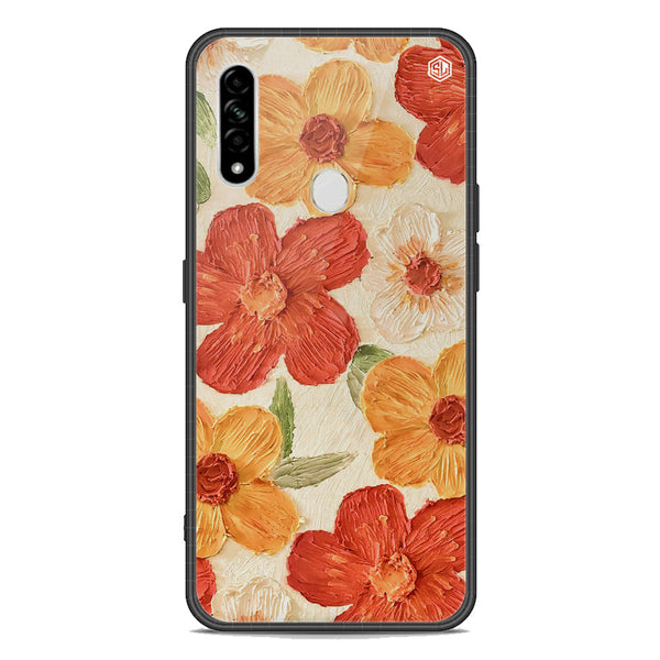 Floral Series Soft Phone Case - Premium Glass Case - Design 6 - Oppo A31