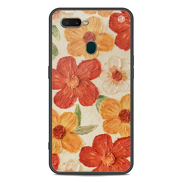 Floral Series Soft Phone Case - Premium Glass Case - Design 6 - Oppo A12s