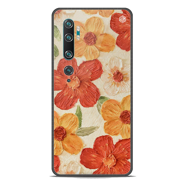 Floral Series Soft Phone Case - Premium Glass Case - Design 6 - Xiaomi Mi Note 10 Pro