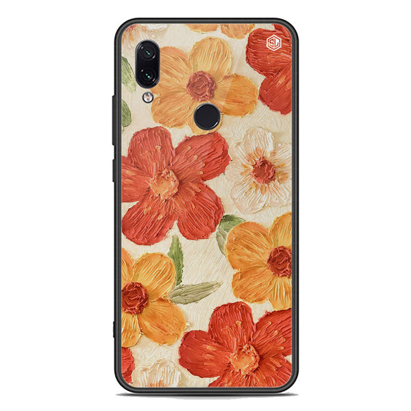 Floral Series Soft Phone Case - Premium Glass Case - Design 6 - Xiaomi Redmi Note 7 Pro