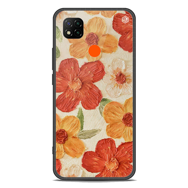 Floral Series Soft Phone Case - Premium Glass Case - Design 6 - Xiaomi Redmi 9C