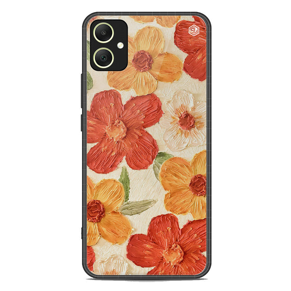 Floral Series Soft Phone Case - Premium Glass Case - Design 6 - Samsung Galaxy A05