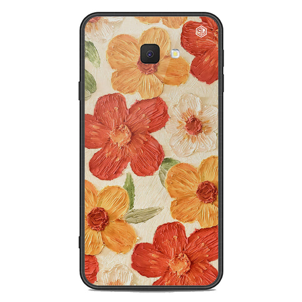 Floral Series Soft Phone Case - Premium Glass Case - Design 6 - Samsung Galaxy J7 Prime