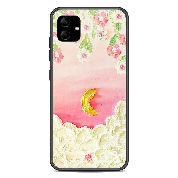 Floral Series Soft Phone Case - Premium Glass Case - Design 7 - Samsung Galaxy A04e