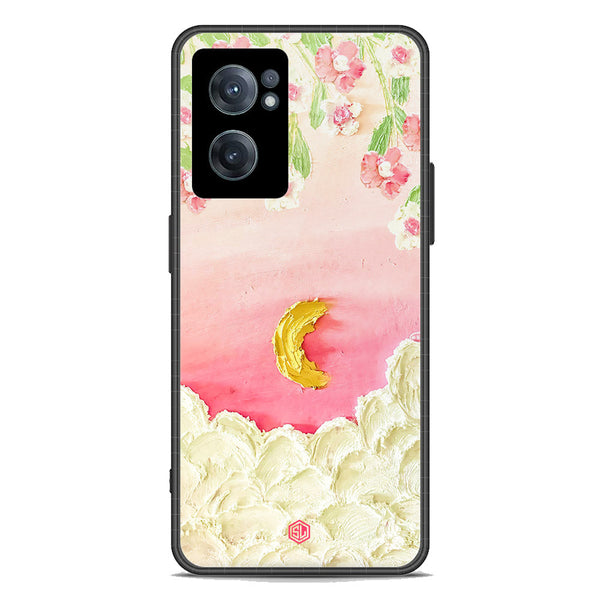 Floral Series Soft Phone Case - Premium Glass Case - Design 7 - OnePlus Nord CE 2 5G