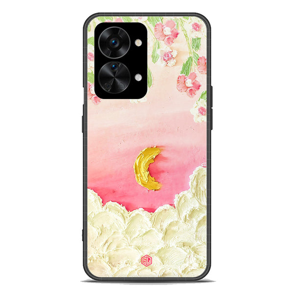 Floral Series Soft Phone Case - Premium Glass Case - Design 7 - OnePlus Nord 2T