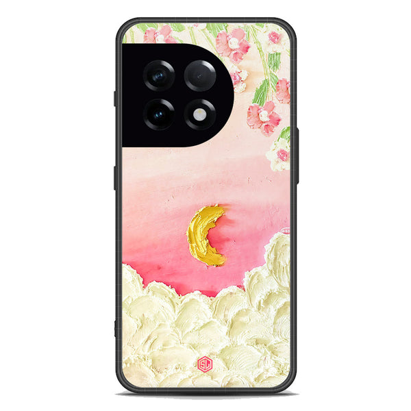 Floral Series Soft Phone Case - Premium Glass Case - Design 7 - OnePlus Ace 2