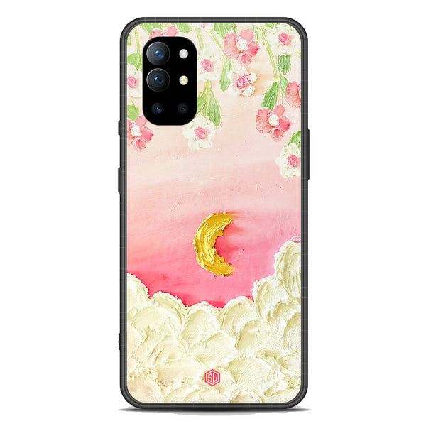 Floral Series Soft Phone Case - Premium Glass Case - Design 7 - OnePlus 9R