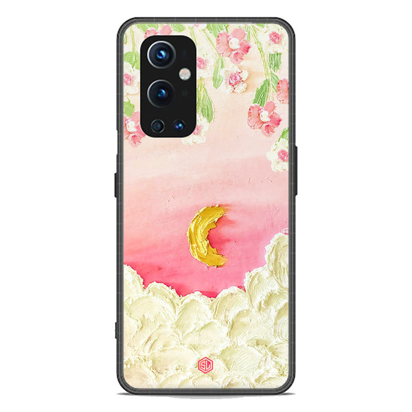 Floral Series Soft Phone Case - Premium Glass Case - Design 7 - OnePlus 9 Pro