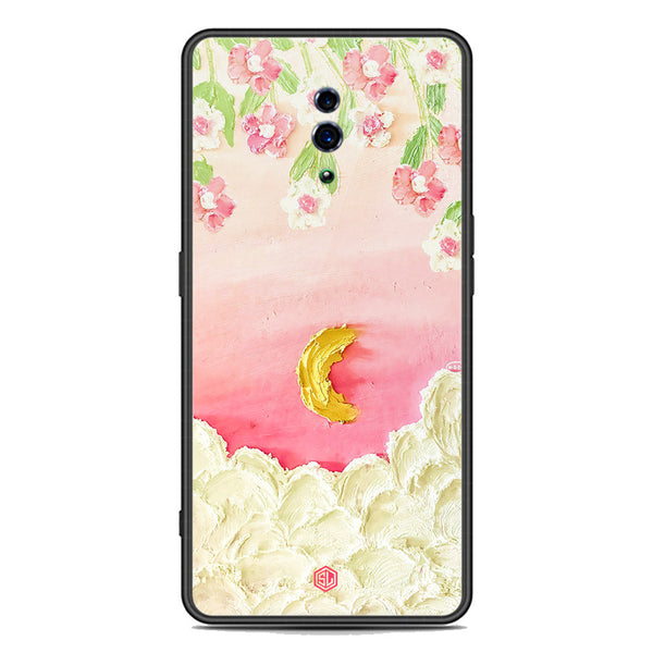 Floral Series Soft Phone Case - Premium Glass Case - Design 7 - Oppo Reno