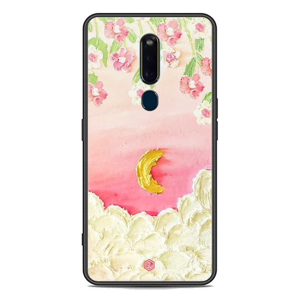 Floral Series Soft Phone Case - Premium Glass Case - Design 7 - Oppo R19