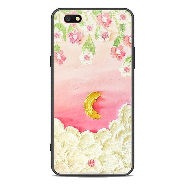 Floral Series Soft Phone Case - Premium Glass Case - Design 7 - Oppo F3