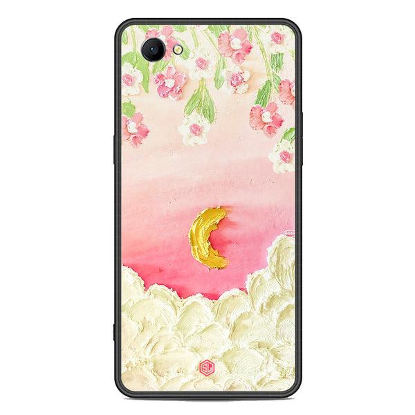 Floral Series Soft Phone Case - Premium Glass Case - Design 7 - Oppo A3