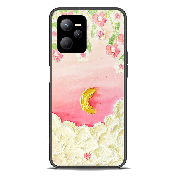 Floral Series Soft Phone Case - Premium Glass Case - Design 7 - Realme 9 Pro