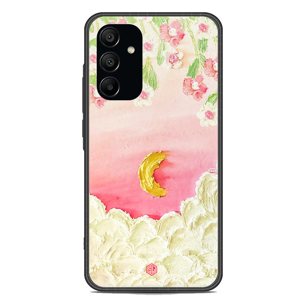 Floral Series Soft Phone Case - Premium Glass Case - Design 7 - Samsung Galaxy A15 5G