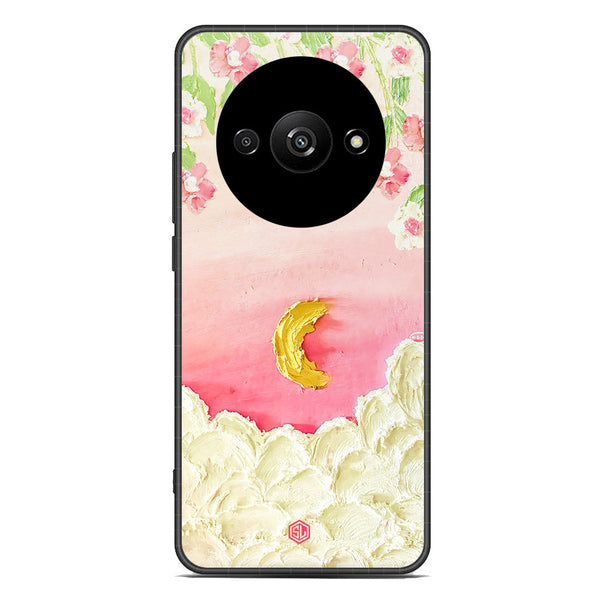 Floral Series Soft Phone Case - Premium Glass Case - Design 7 - Xiaomi Redmi A3