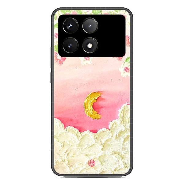 Floral Series Soft Phone Case - Premium Glass Case - Design 7 - Xiaomi Poco X6 Pro